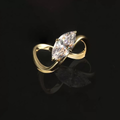 024 For TY Size 6 Lab-grown diamond 11058, 2 ct, color: D, clarity: VS1,marquise cut S925