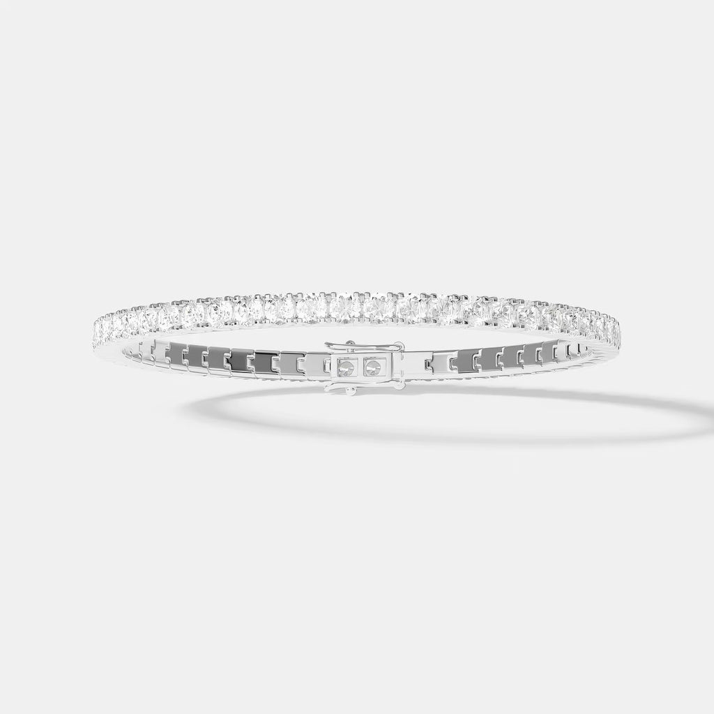 019for keya Custom Tennis Bracelet 7.5inch S925