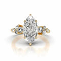 14K Gold D Color VS1 Clarity 5 Carat Radiant Cut IGI Certified Lab-Grown Diamond Ring, Light Luxury Elegant Style, Versatile Daily Wear Engagement & Proposal Ring