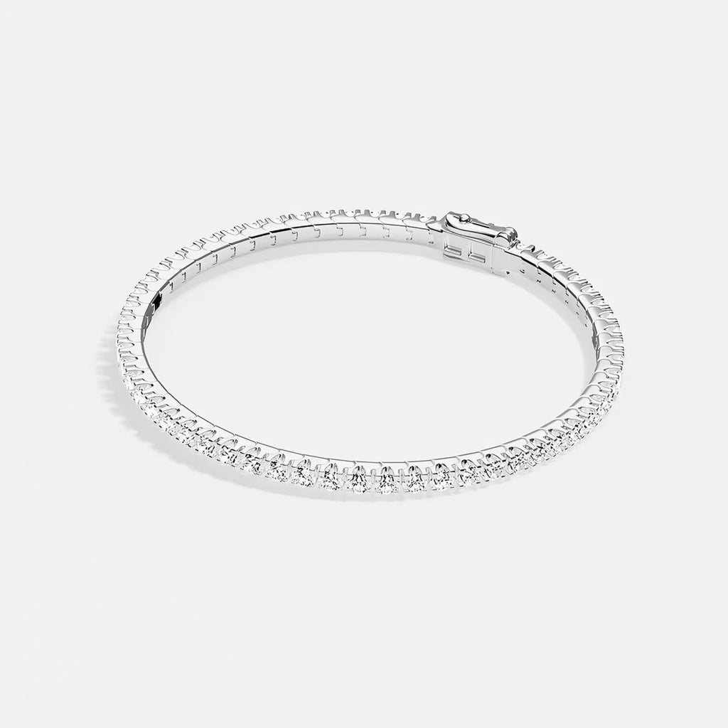 019for keya Custom Tennis Bracelet 7.5inch S925