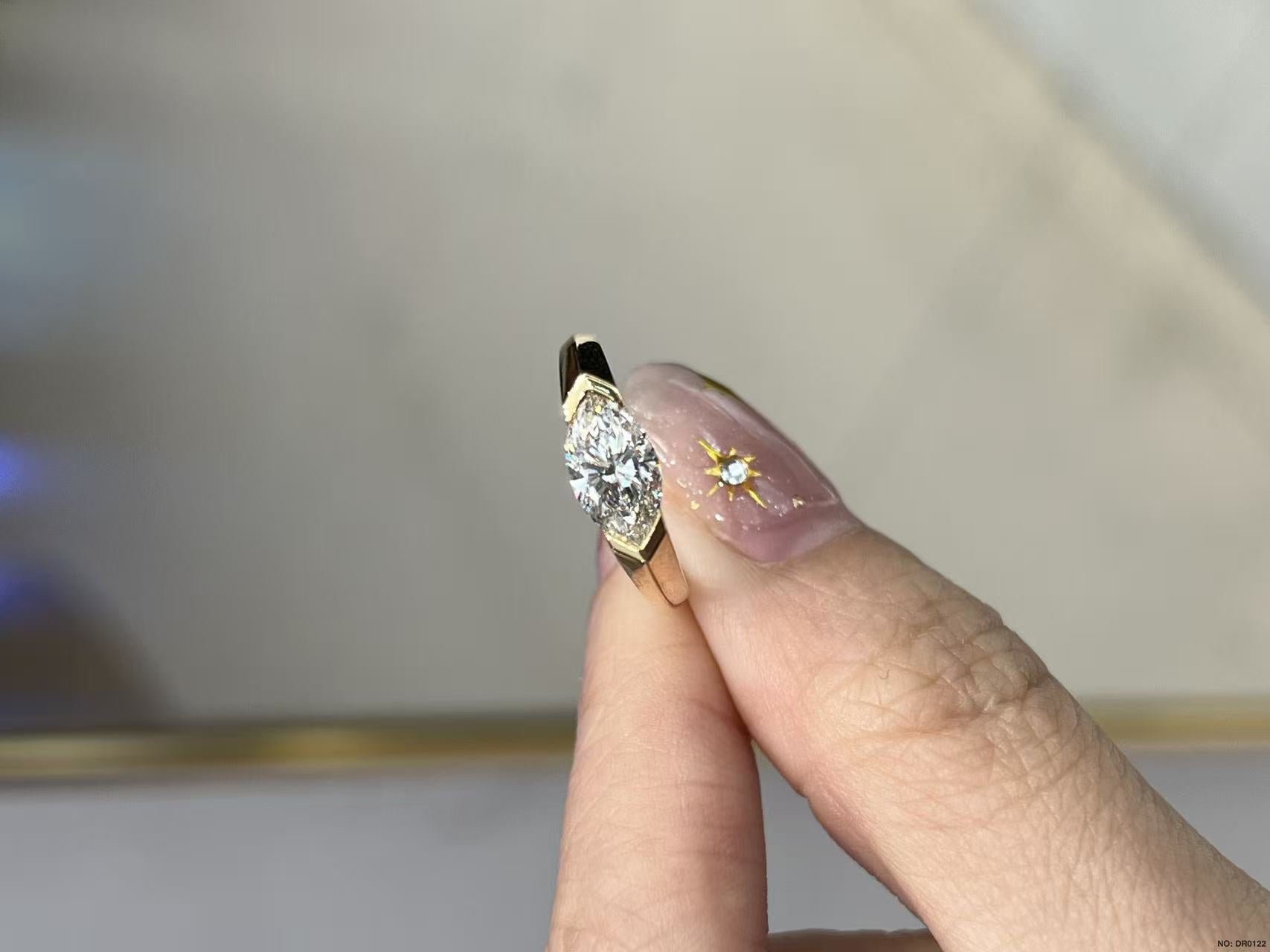 045 for Young 9k gold  ring size:4
